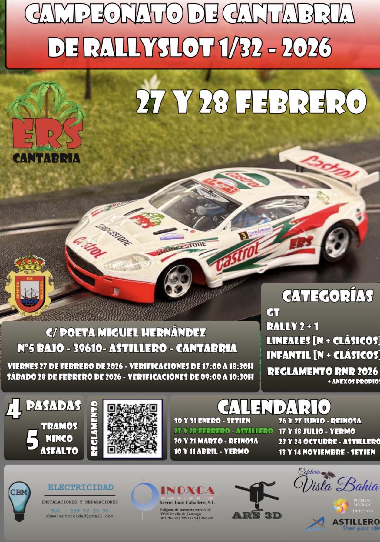 Cartel de campeonato ERS Cantabria
